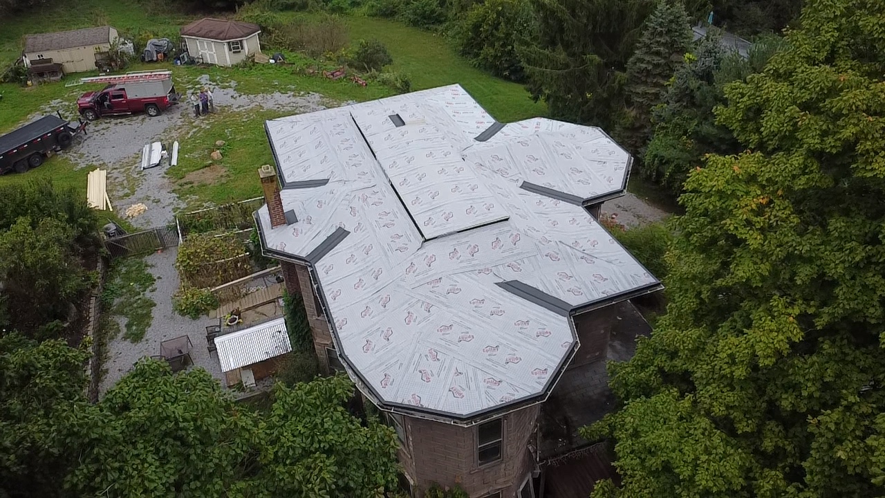 Fredericksburg, Ohio roof – During